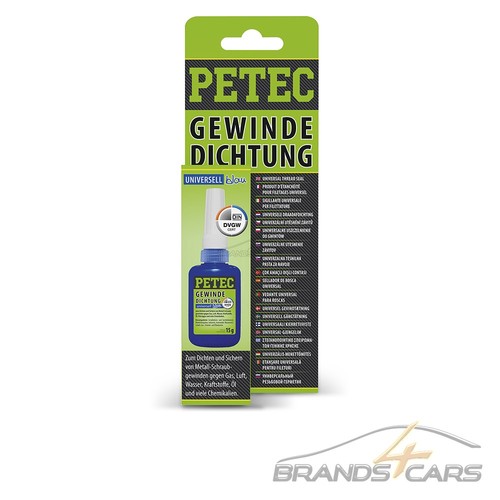Petec 15g gewindedichtung blau - gewindedichtung,