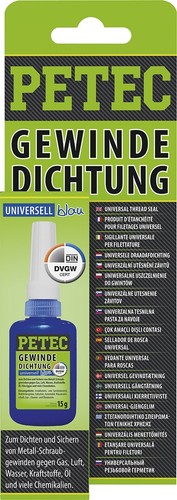 Petec gewindedichtung 15g blau - petec,